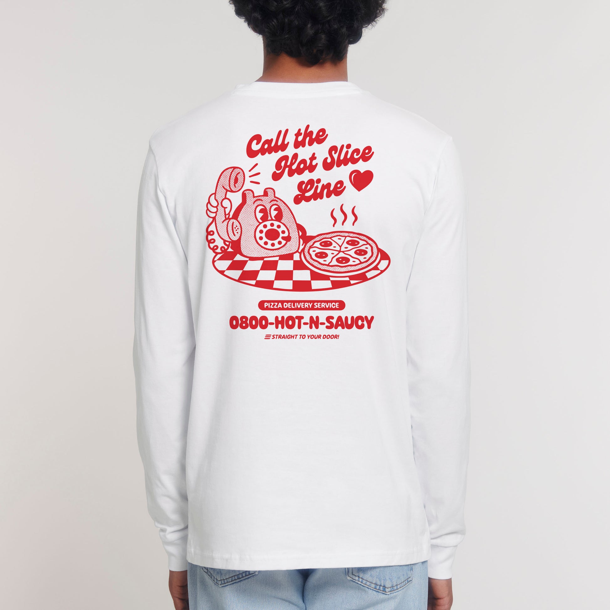 'Hot Slice Line' Unisex T-Shirt