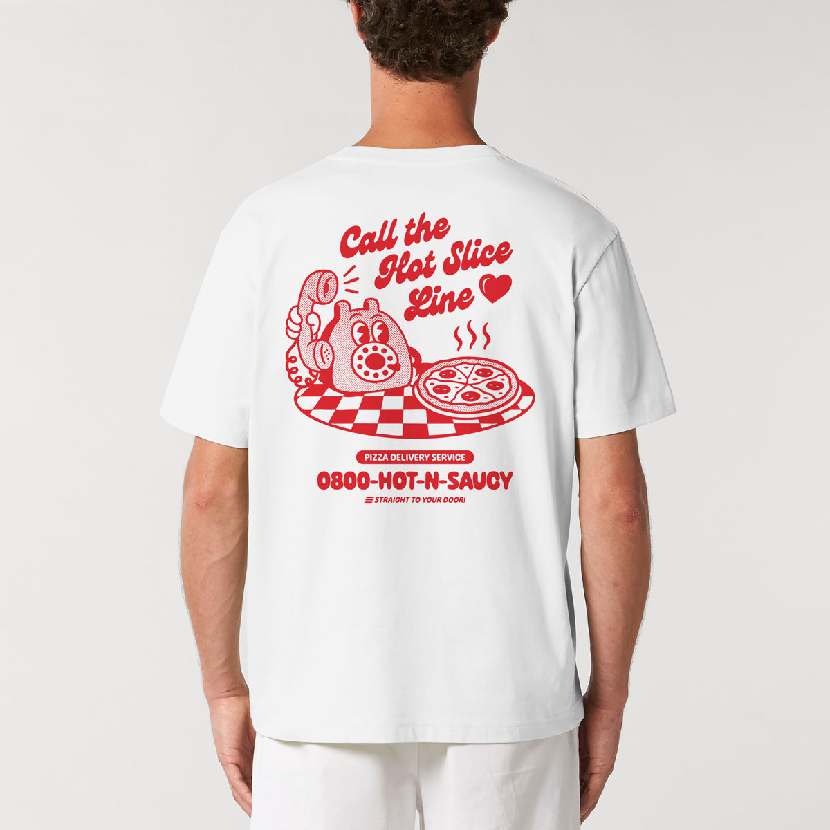 'Hot Slice Line' Unisex T-Shirt