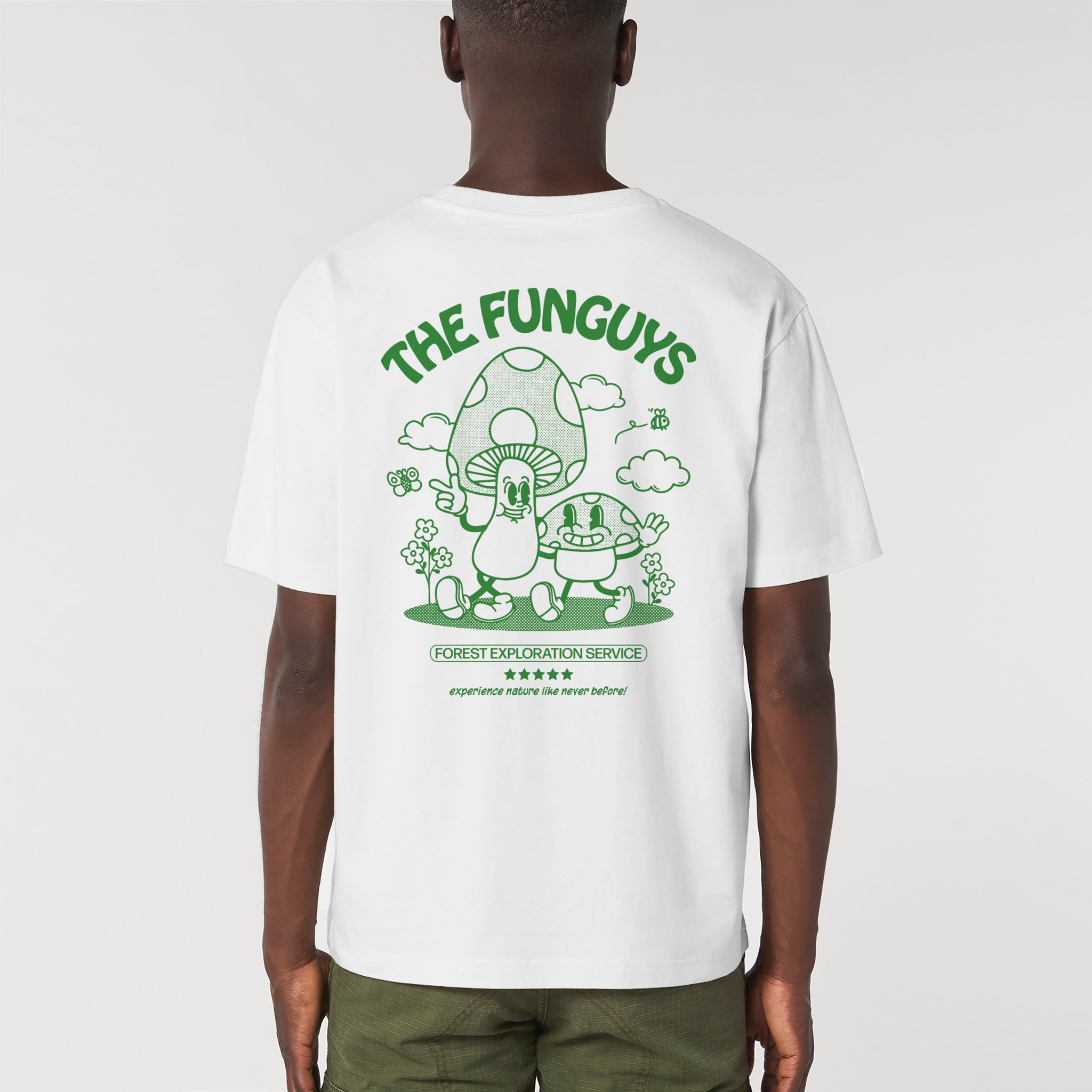 'The Funguys' Short Sleeve Organic Cotton T-shirt
