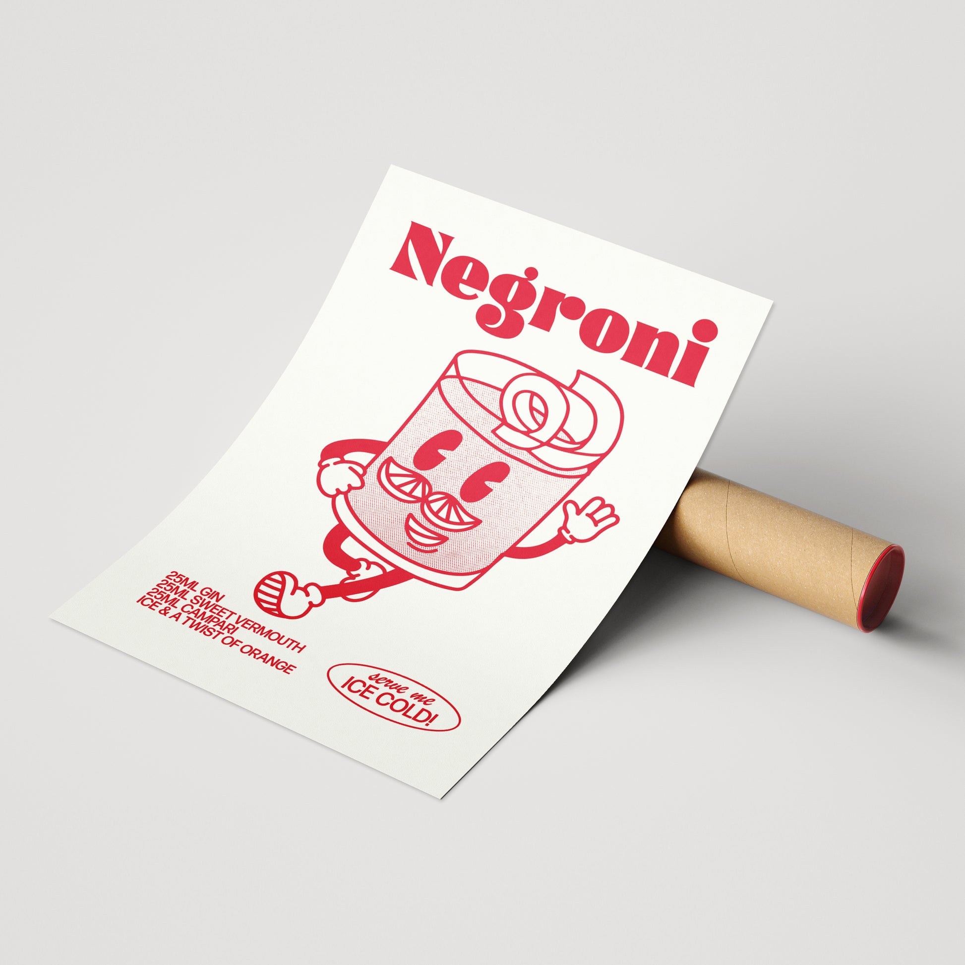 'Negroni' art print