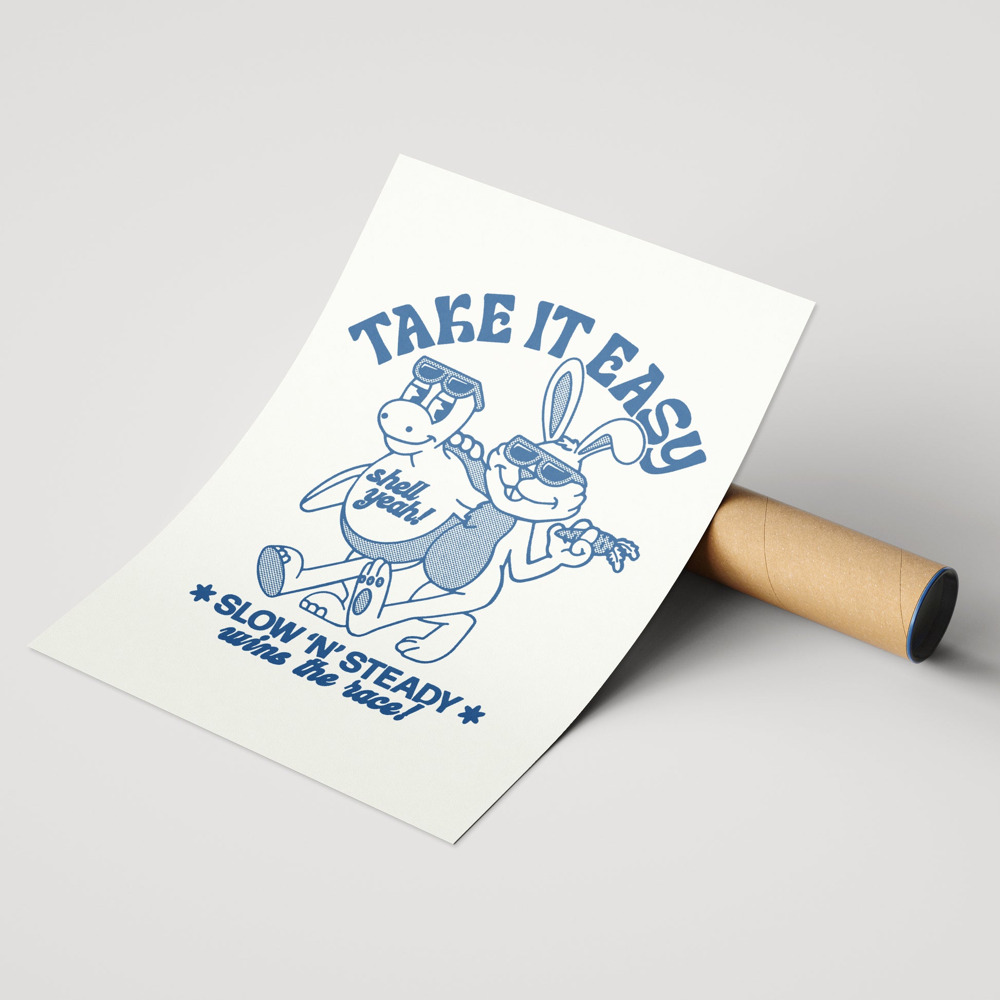 'Take It Easy' art print