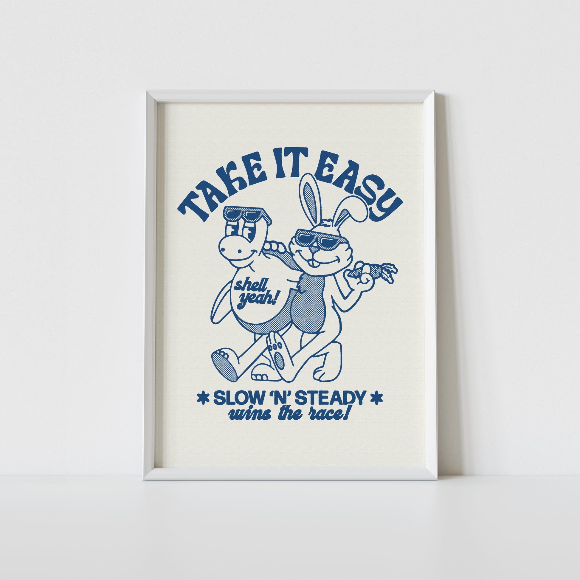 'Take It Easy' art print