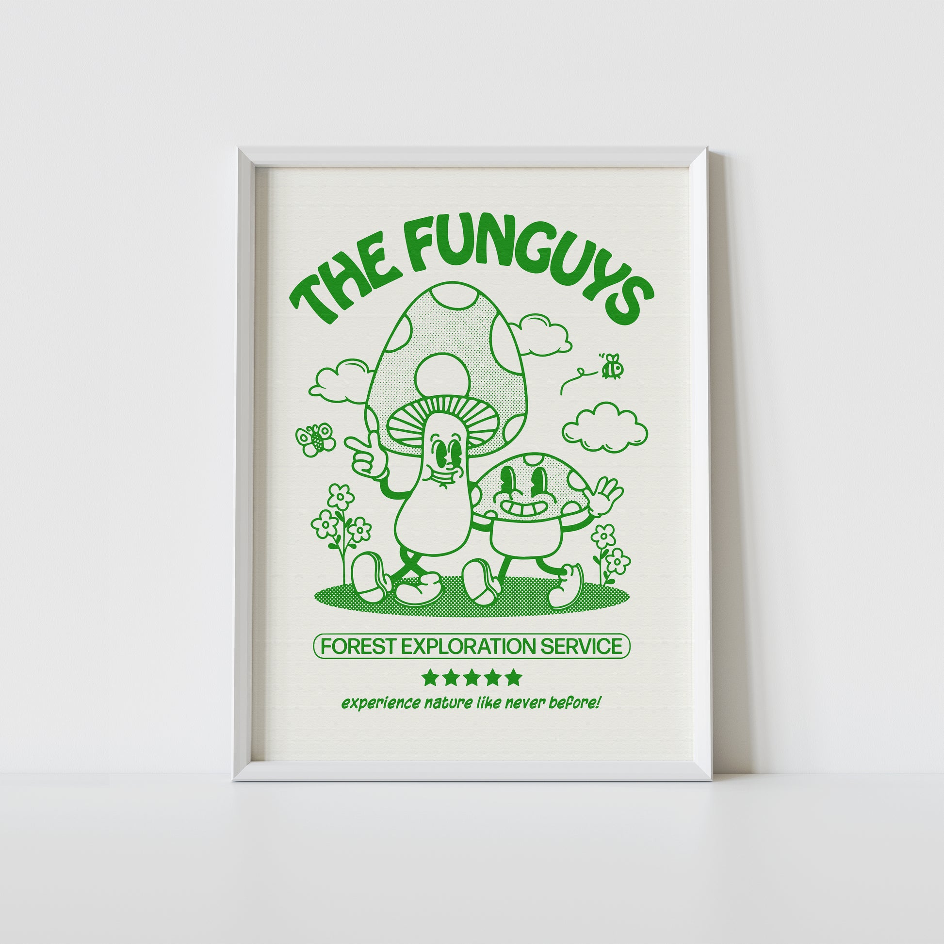 'The Funguys' art print