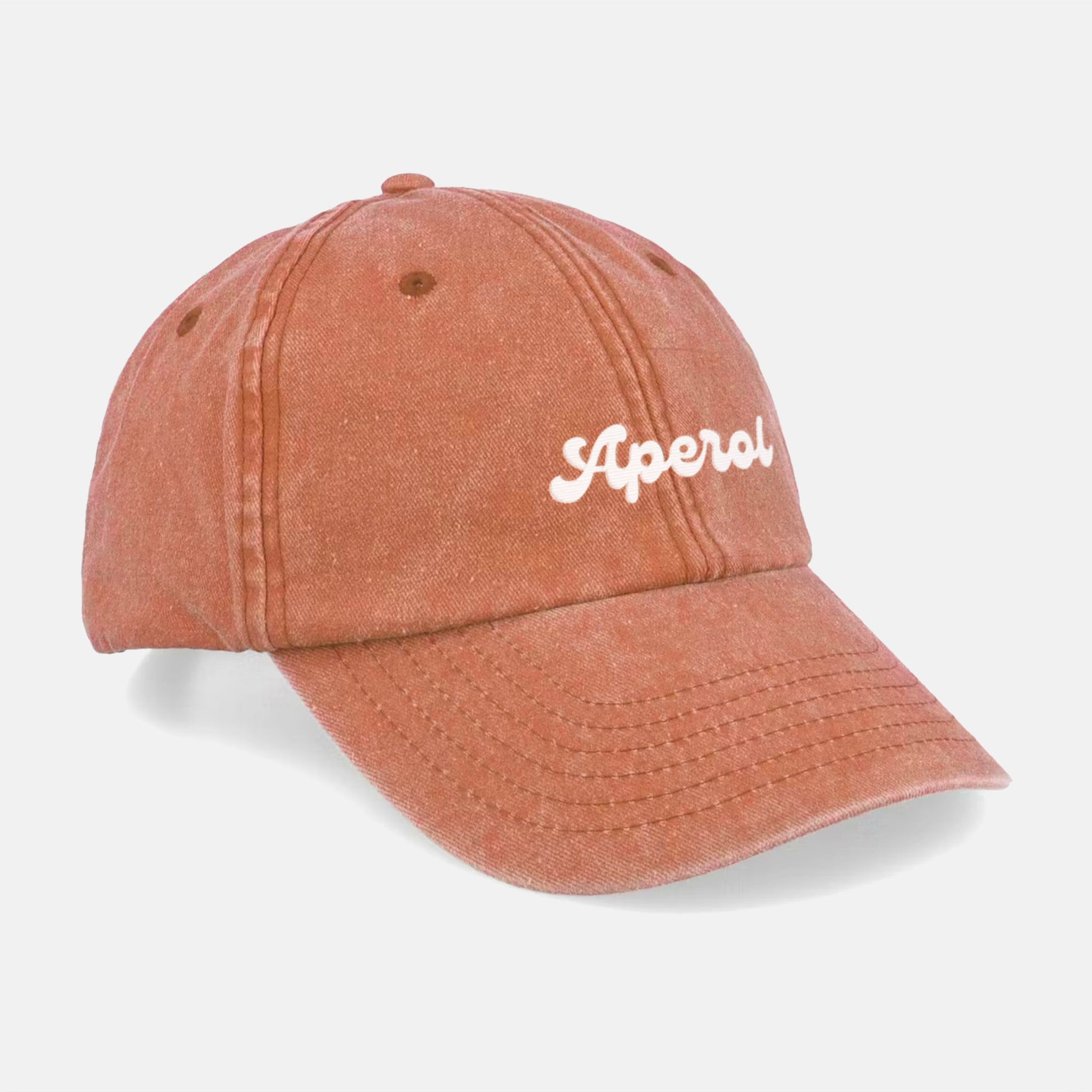 'Aperol Spritz' Vintage Orange Cap