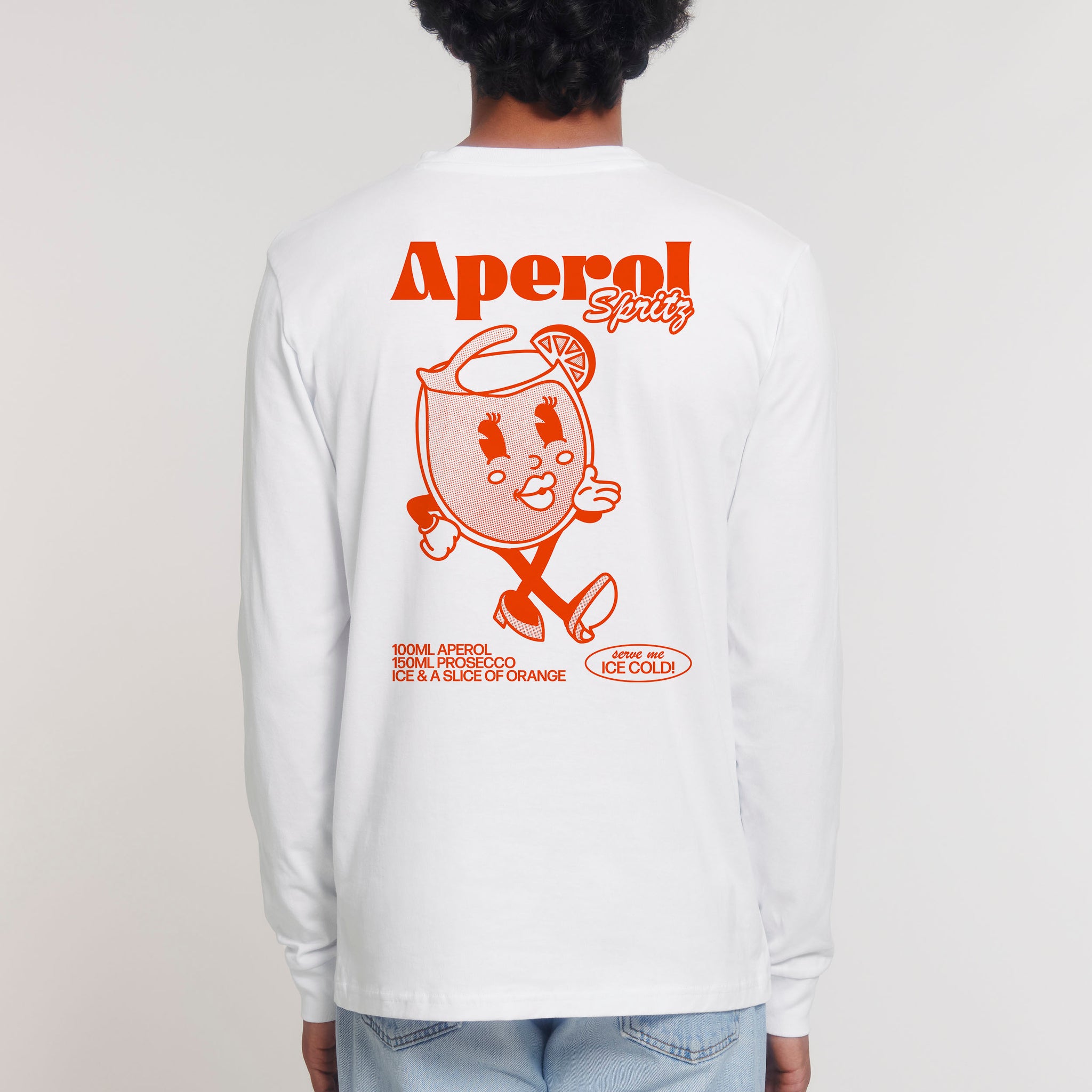 'Aperol Spritz' long sleeve T-shirt