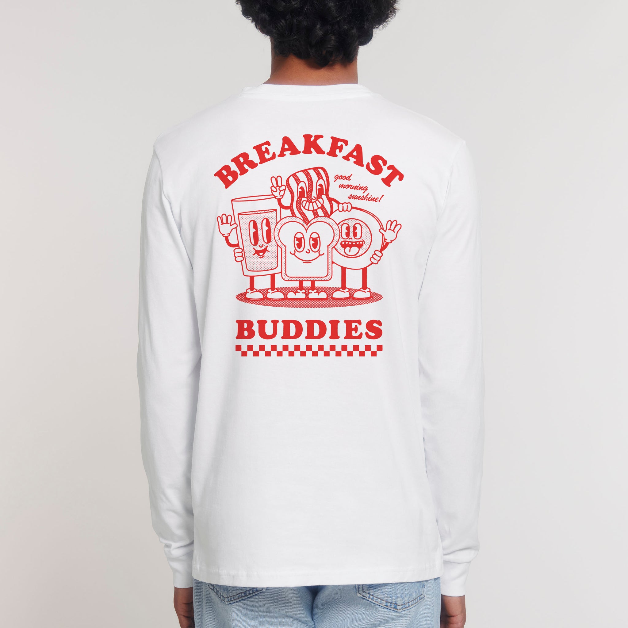 'Breakfast Buddies' long sleeve T-shirt