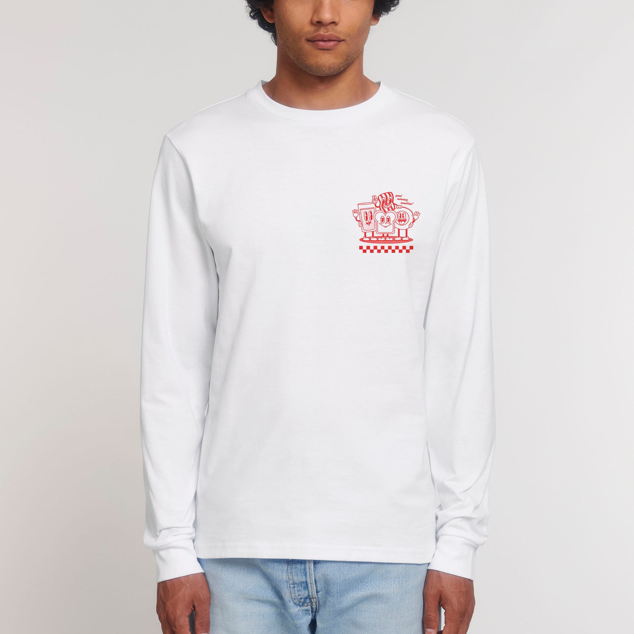 'Breakfast Buddies' long sleeve T-shirt