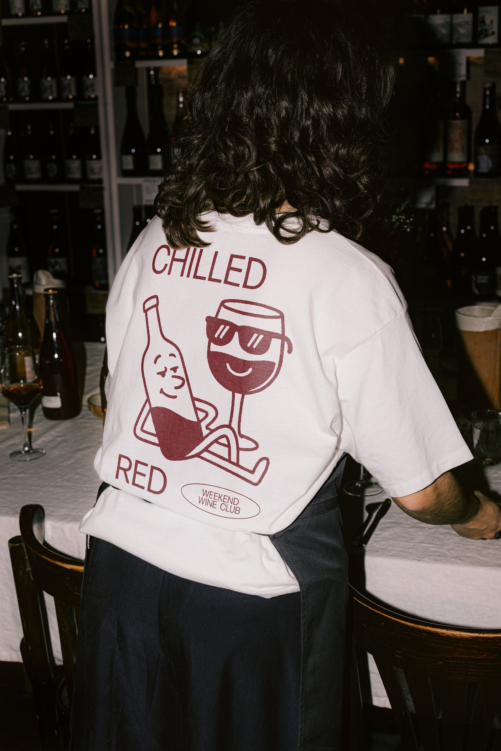'Chilled Red' Weekend Wine Club Unisex T-Shirt