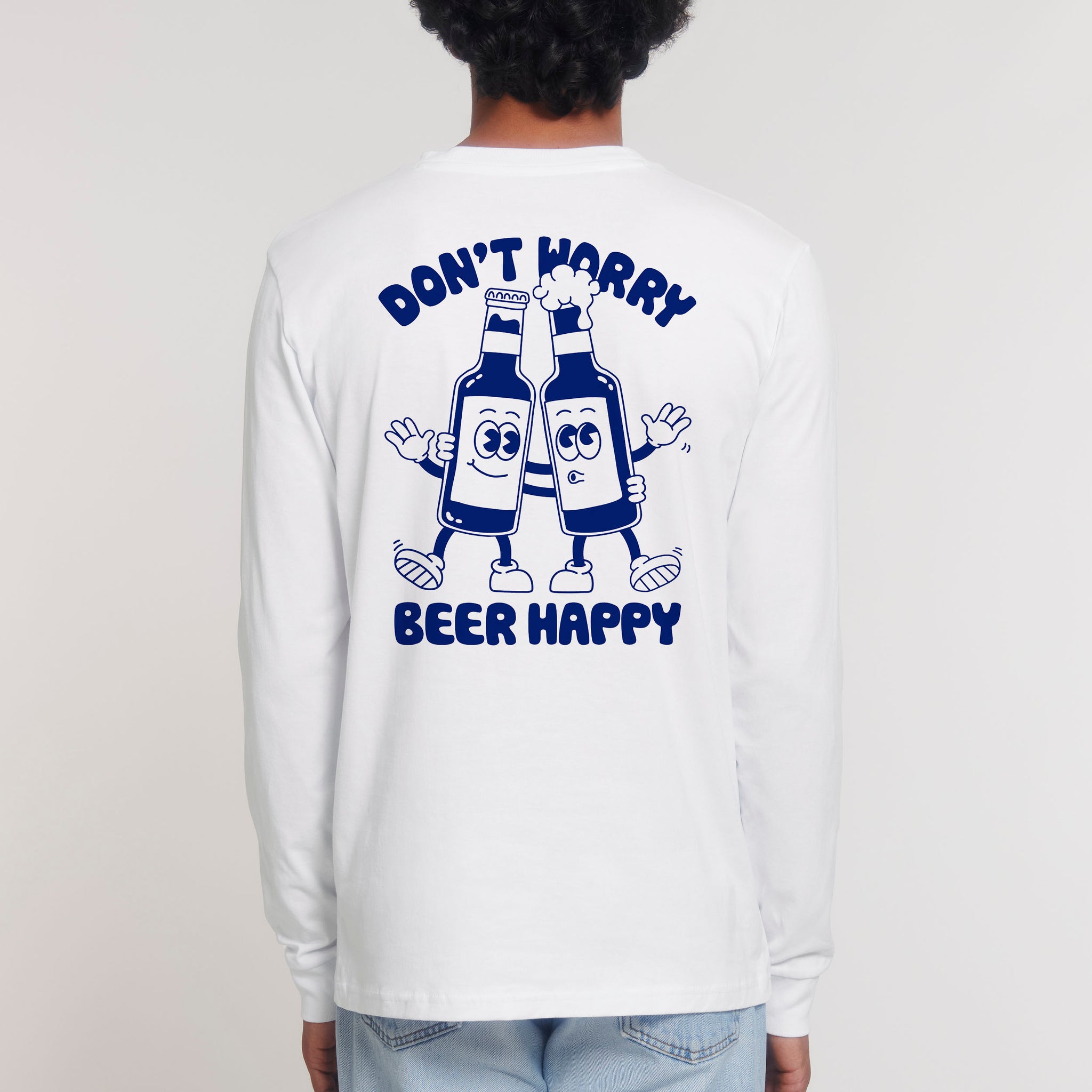 'Don't Worry Beer Happy' Unisex T-Shirt