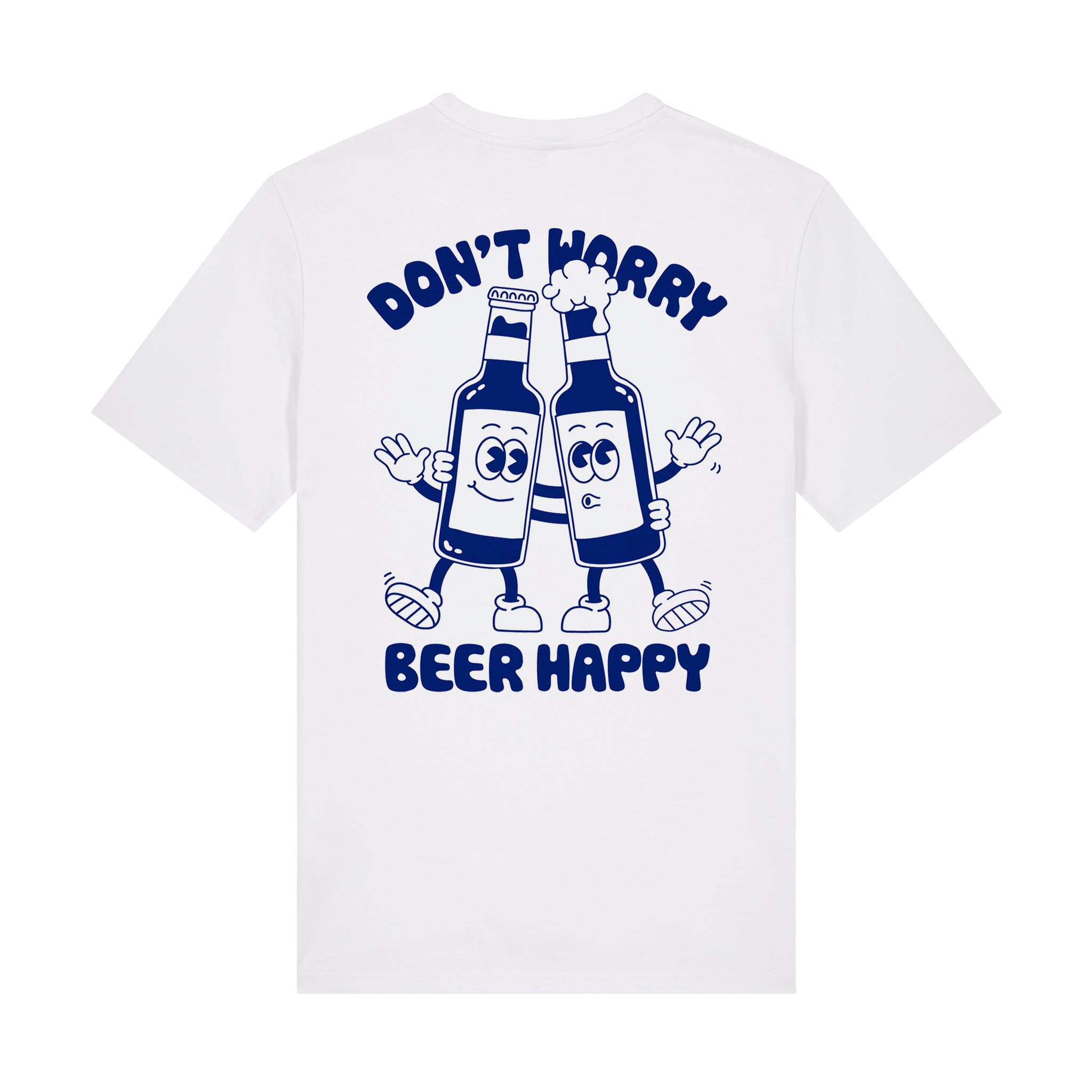 'Don't Worry Beer Happy' Men's Short Sleeve T-Shirt