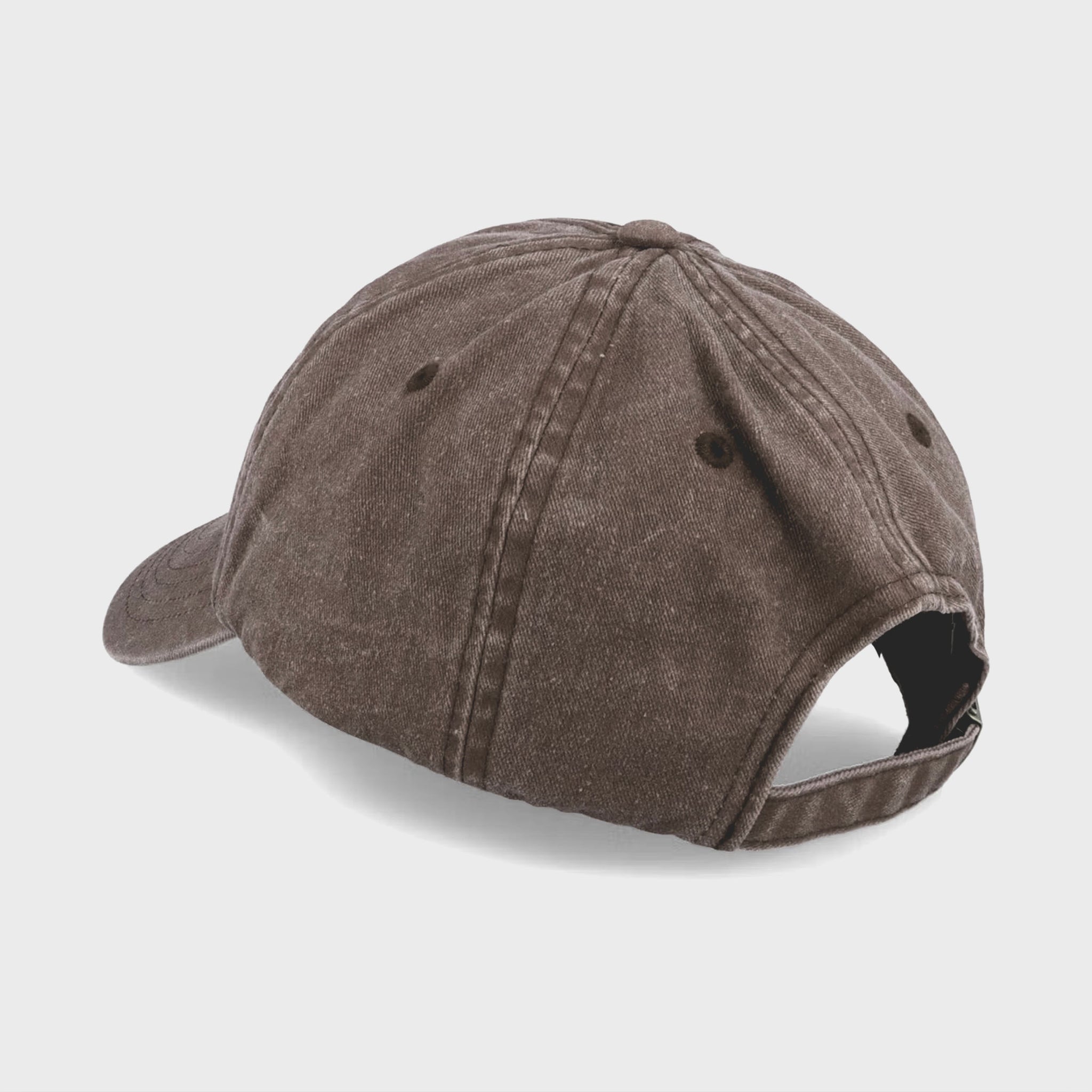 'Espresso' Vintage Brown Cap