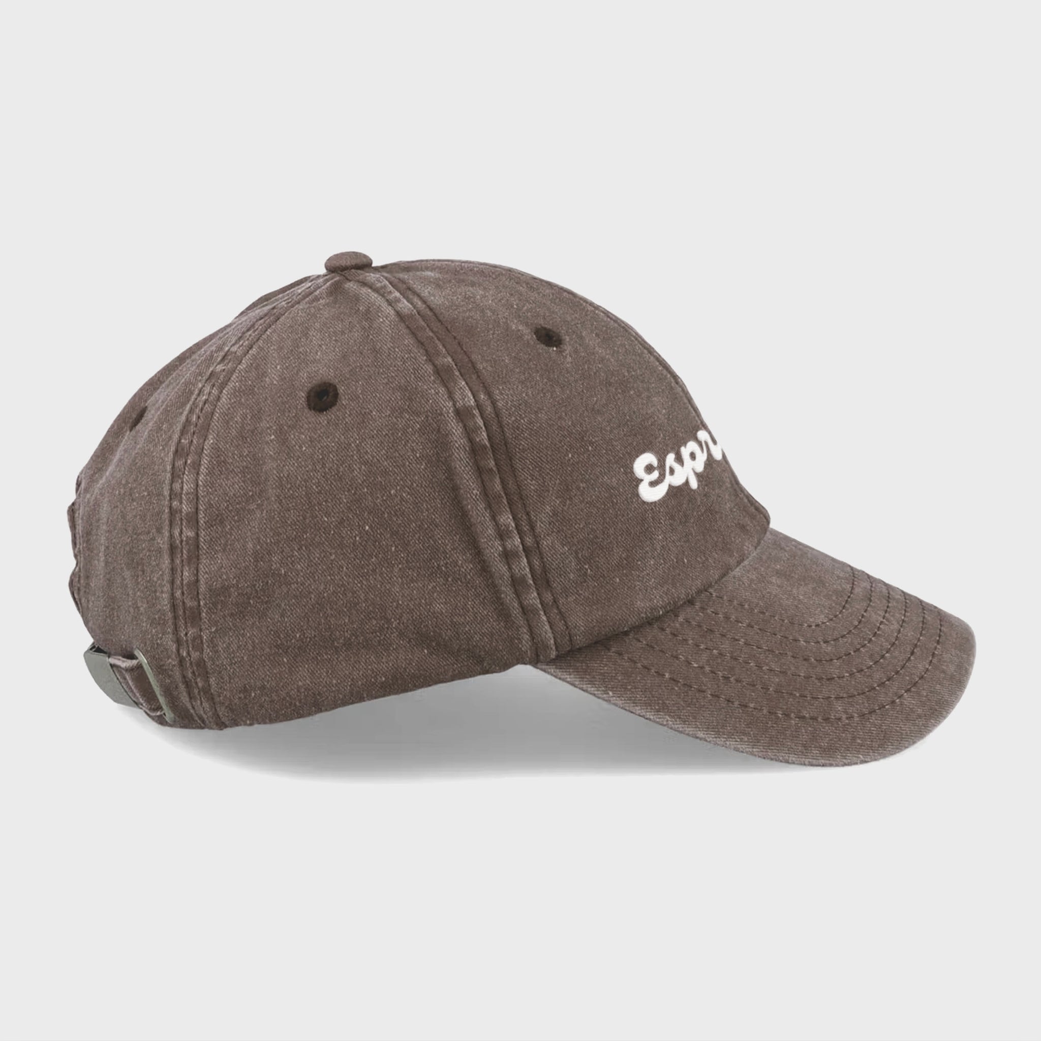 'Espresso' Vintage Brown Cap