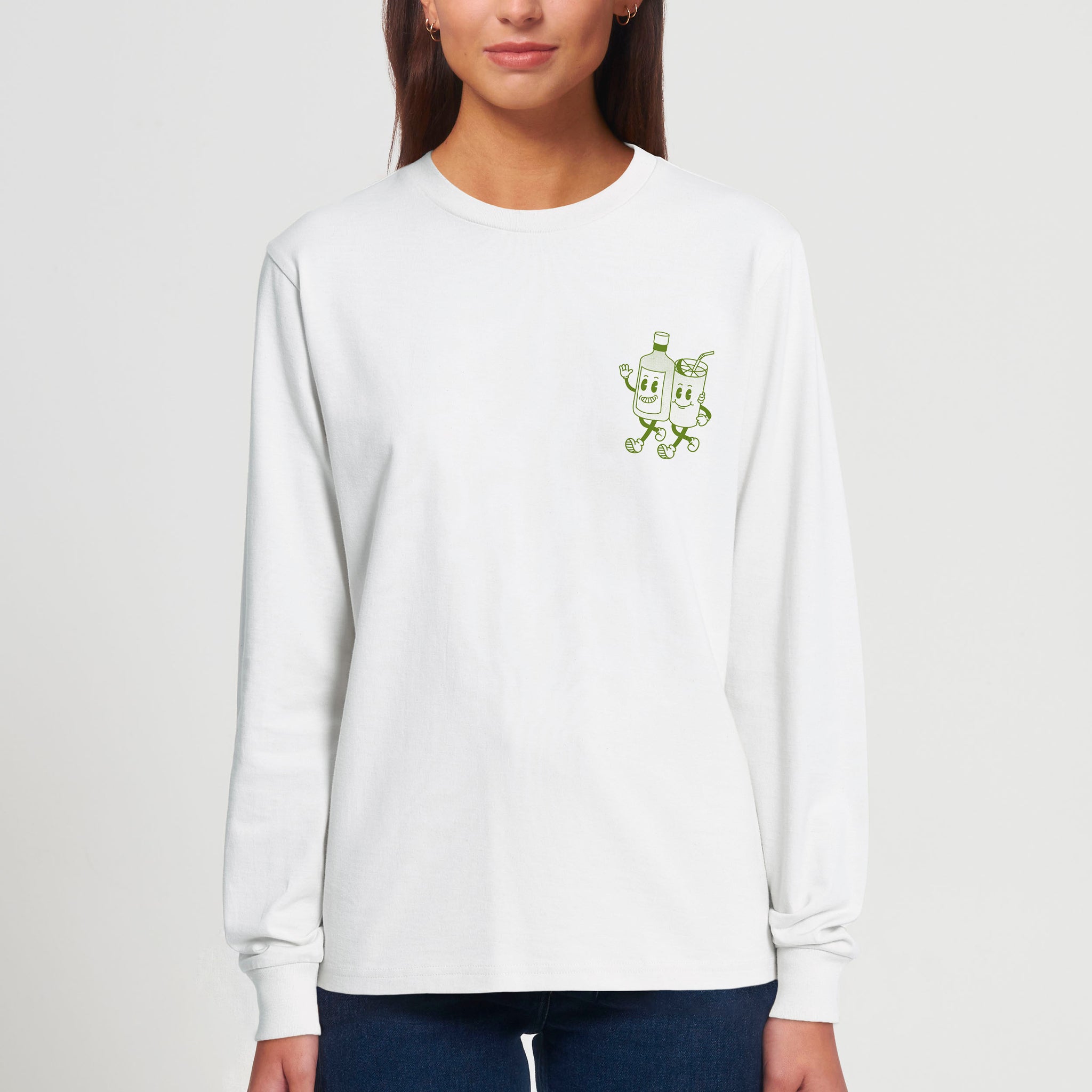 'Gin & Tonic' long sleeve T-shirt