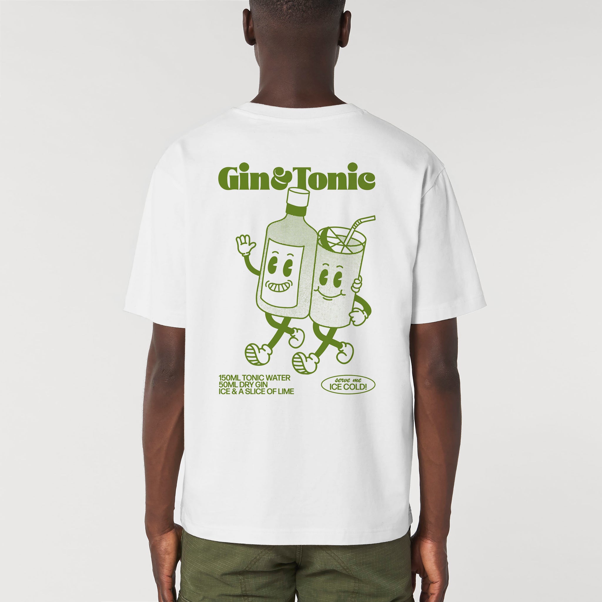 'Gin & Tonic' Men's Short Sleeve T-Shirt