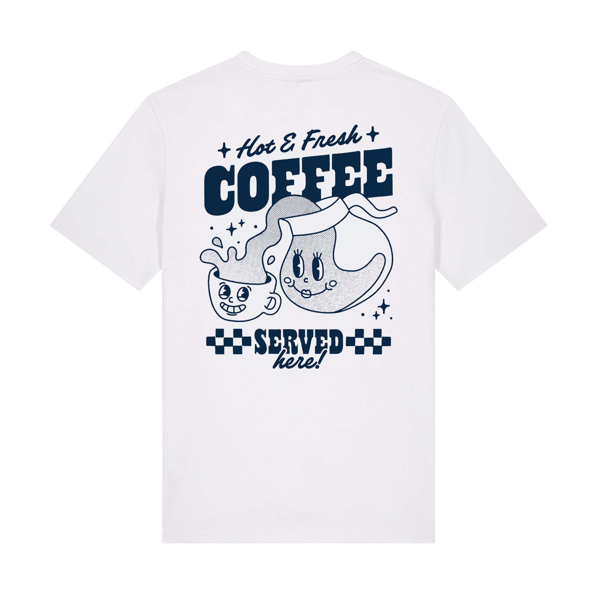 'Hot & Fresh Coffee' Men's Short Sleeve T-Shirt