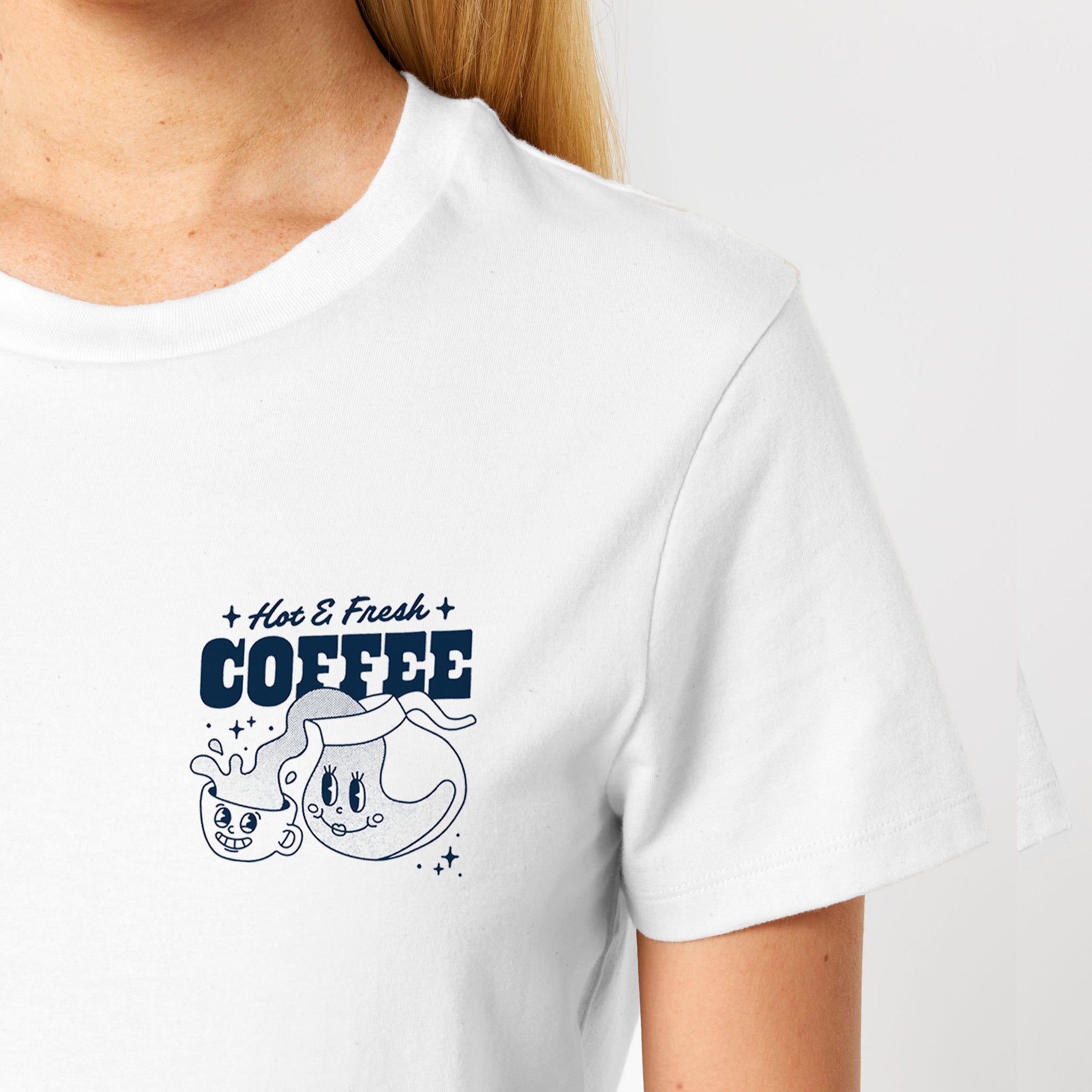 'Hot & Fresh Coffee' Women's Short Sleeve T-Shirt