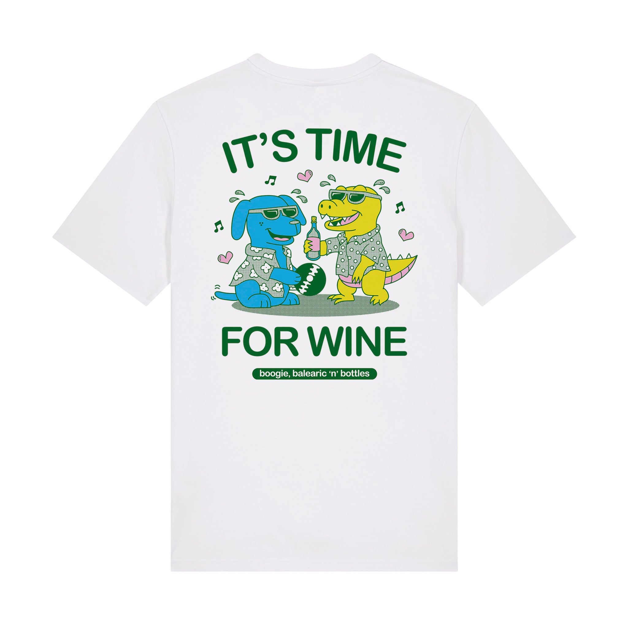 'It's Time For Wine' Men's Short Sleeve T-Shirt