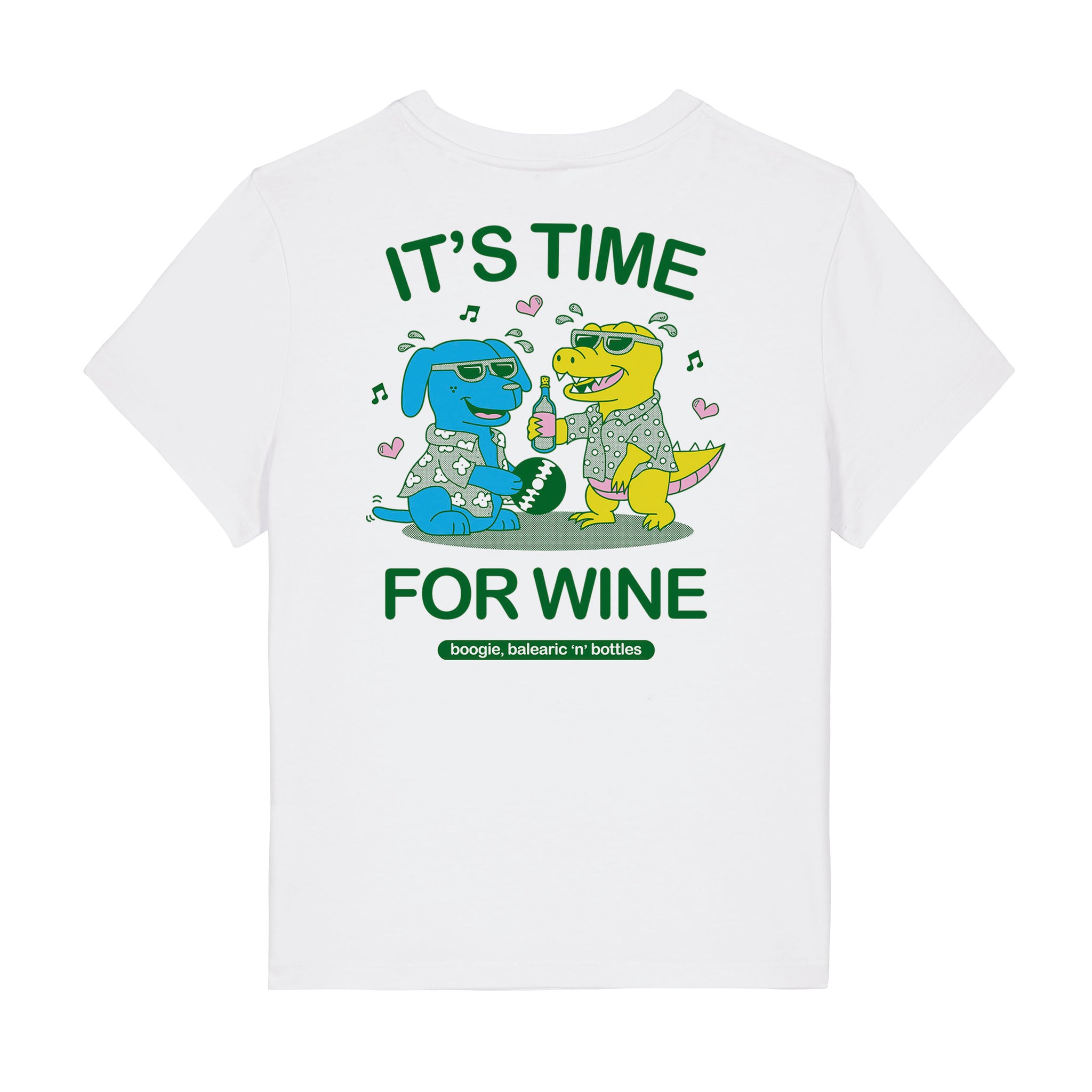 'It's Time For Wine' Women's Short Sleeve T-Shirt