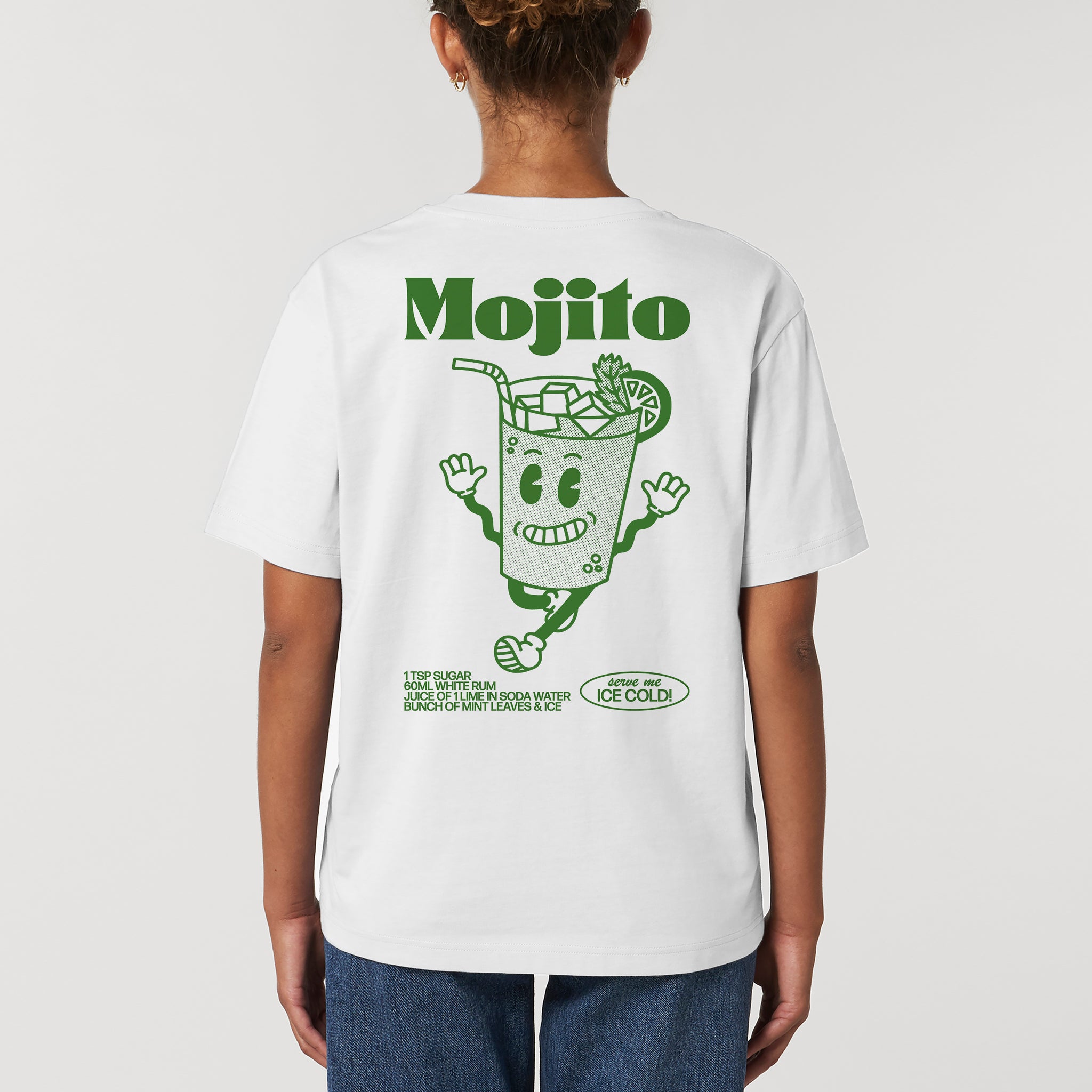 'Mojito' Short Sleeve Organic Cotton T-shirt
