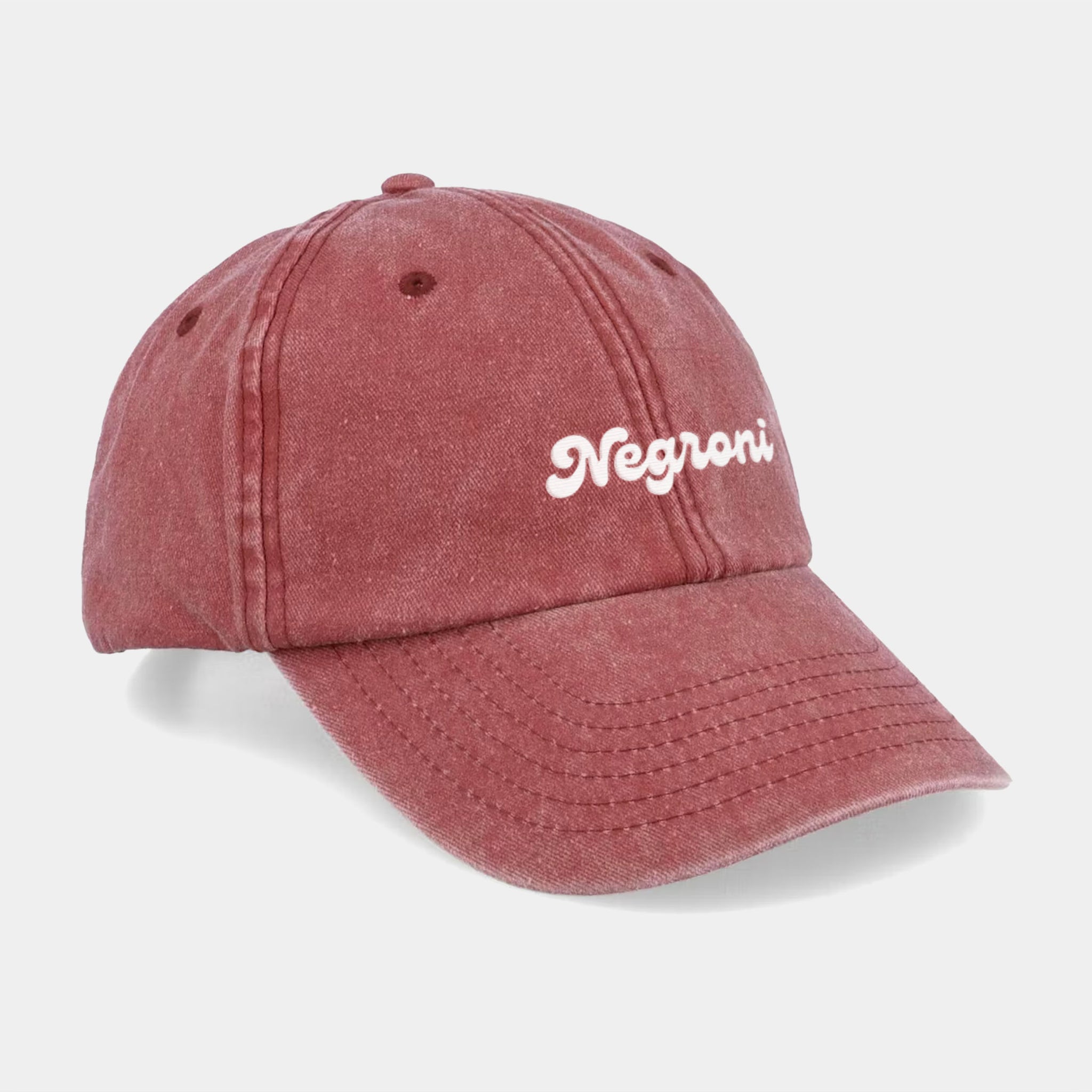 'Negroni' Vintage Red Cap