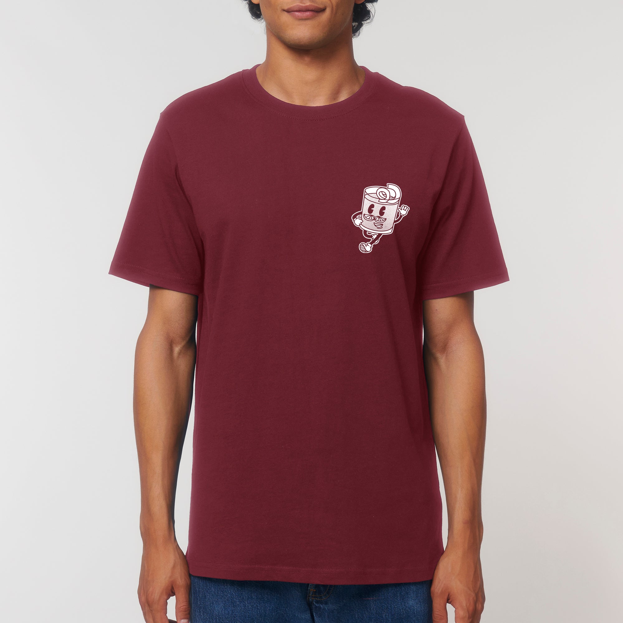 'Negroni' burgundy T-shirt