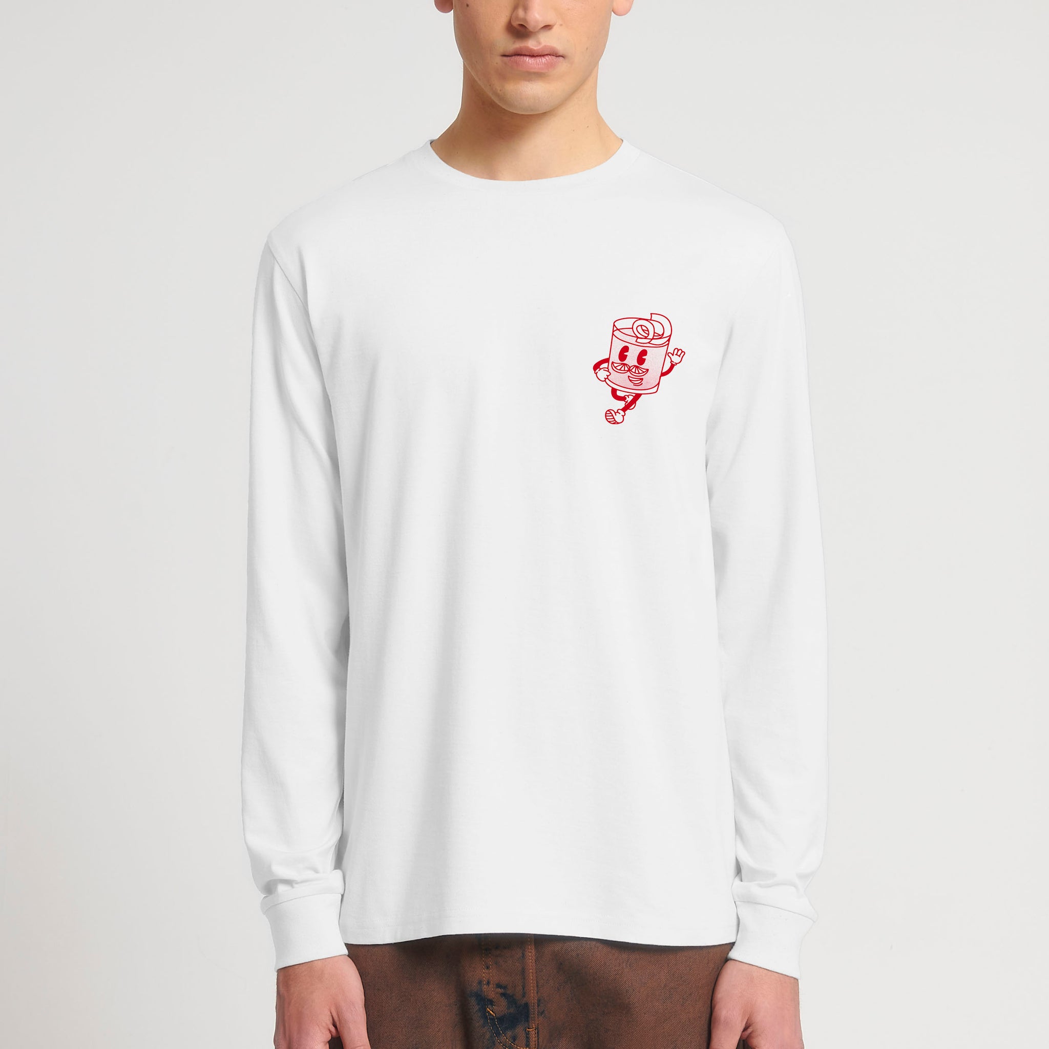 'Negroni' long sleeve T-shirt