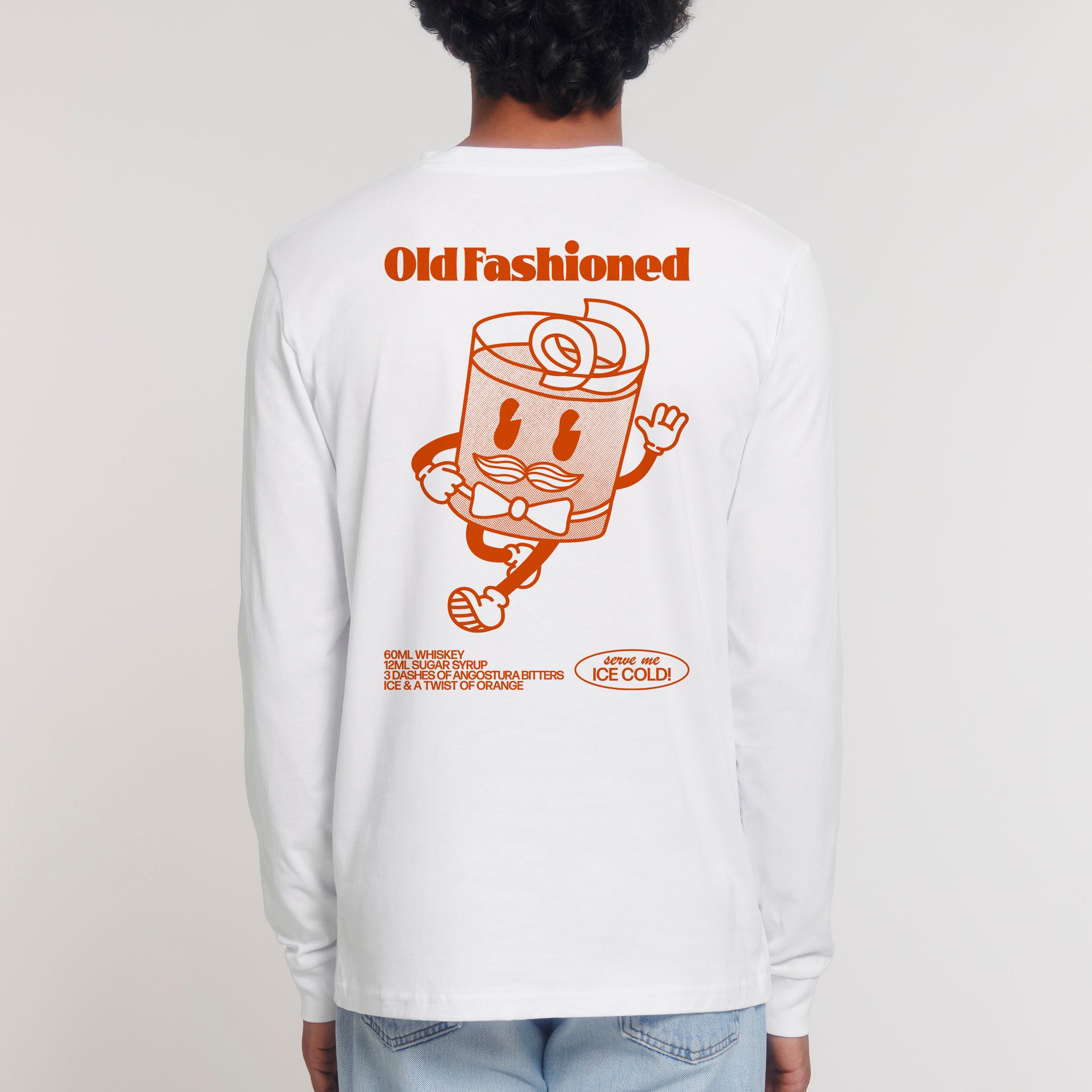 'Old Fashioned' long sleeve T-shirt