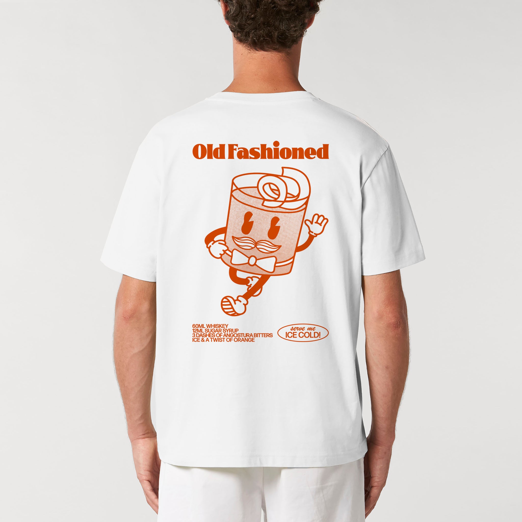 'Old Fashioned' Short Sleeve Organic Cotton T-shirt