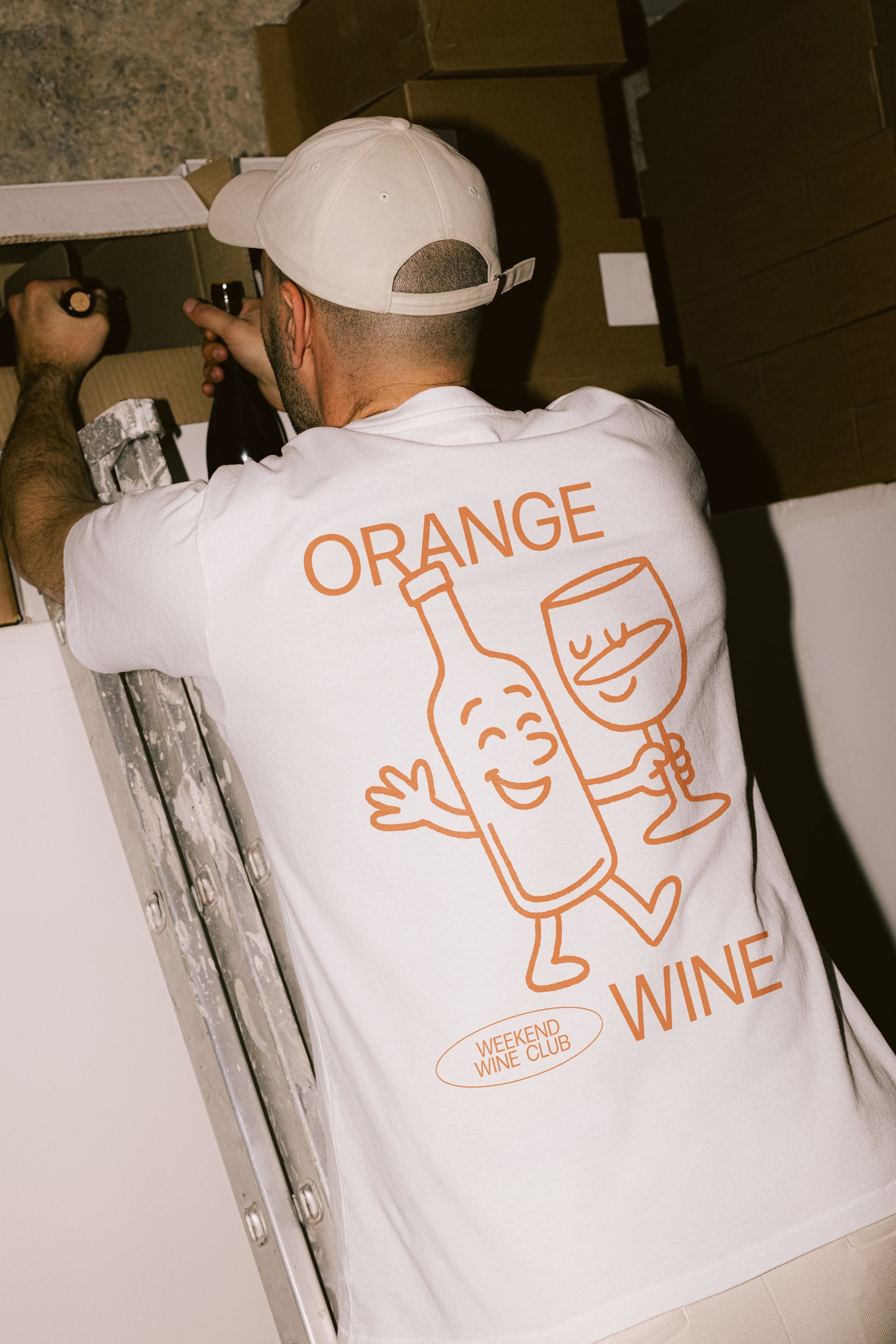 'Orange Wine' Weekend Wine Club Unisex T-Shirt