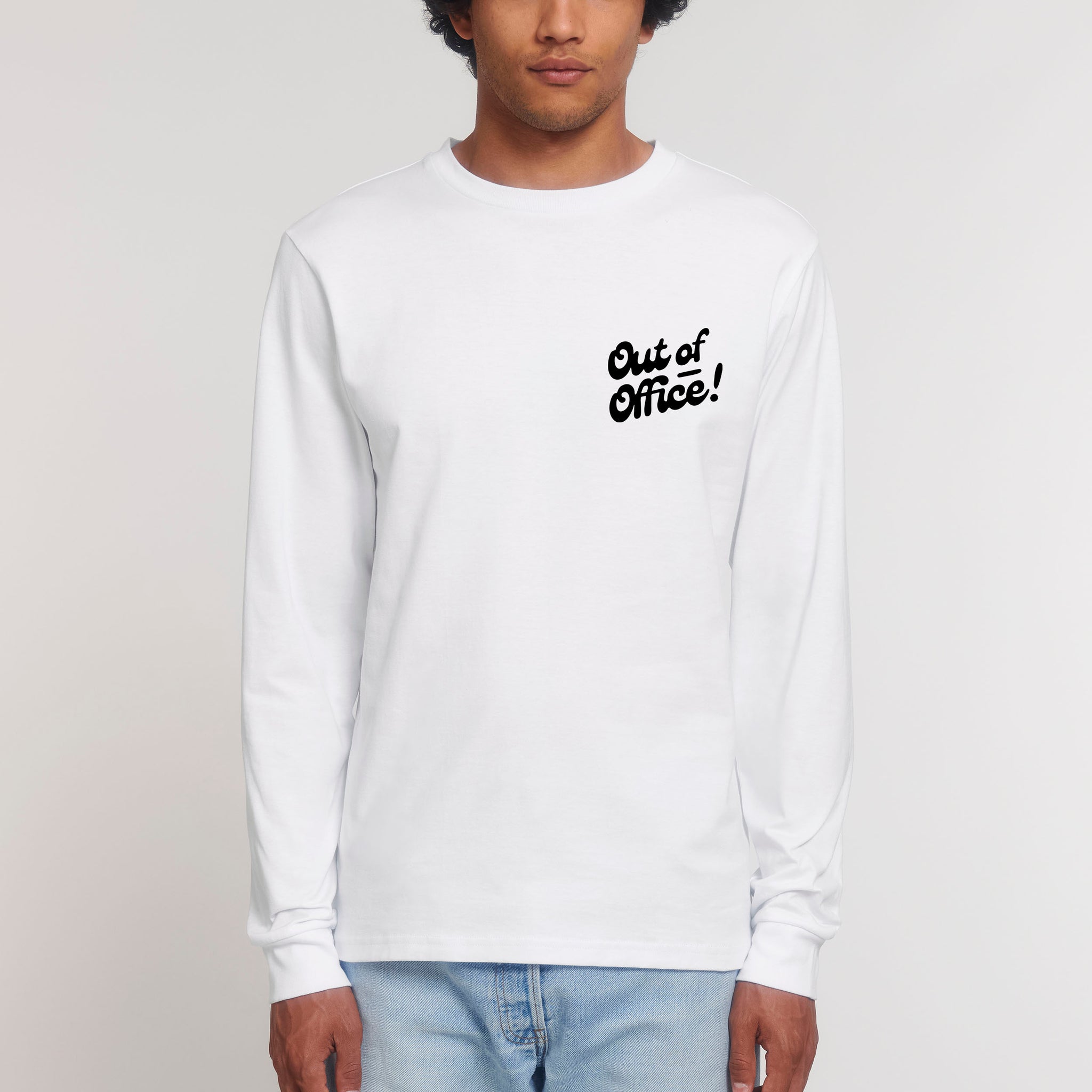 'Out Of Office' long sleeve T-shirt