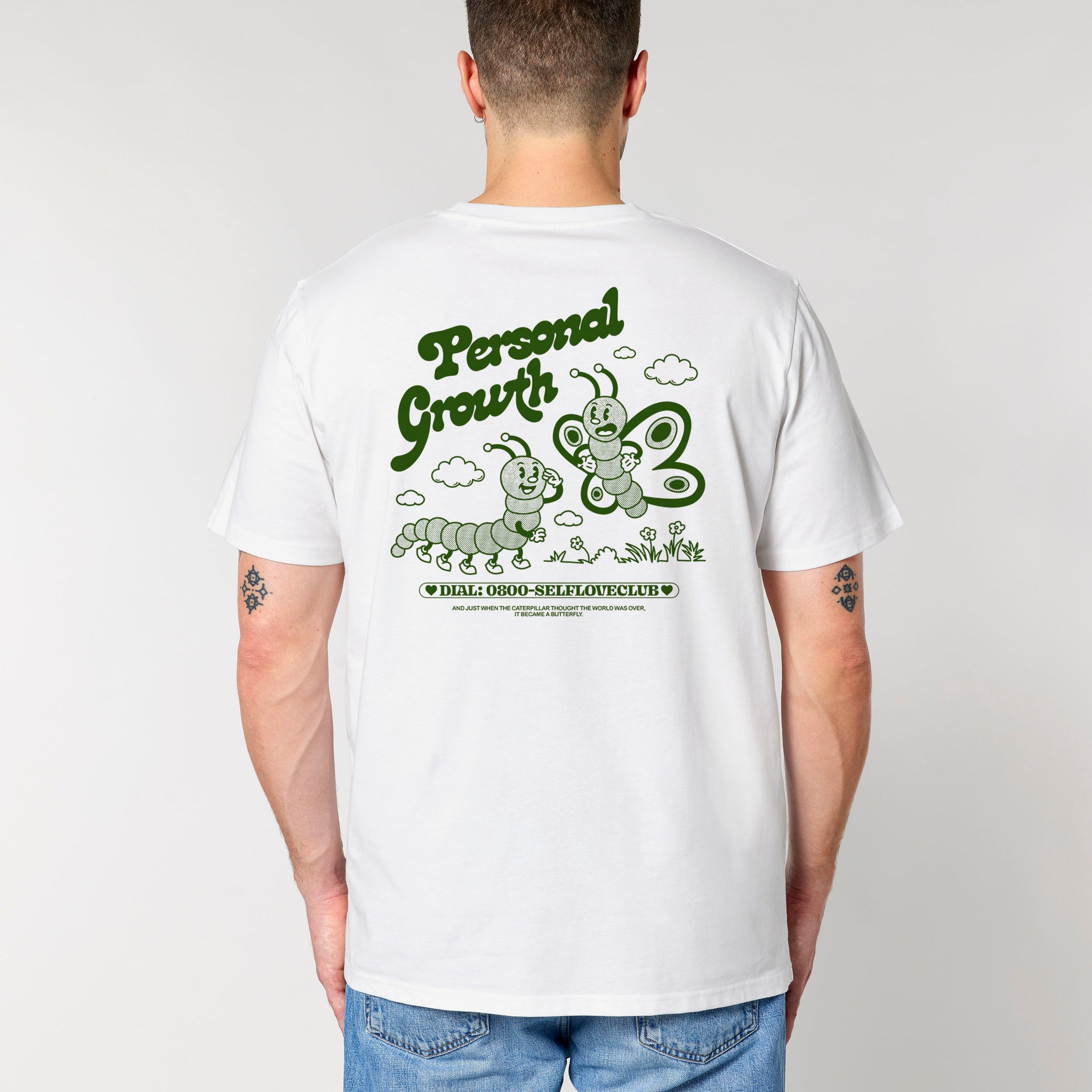 'Personal Growth' Men's Short Sleeve T-Shirt