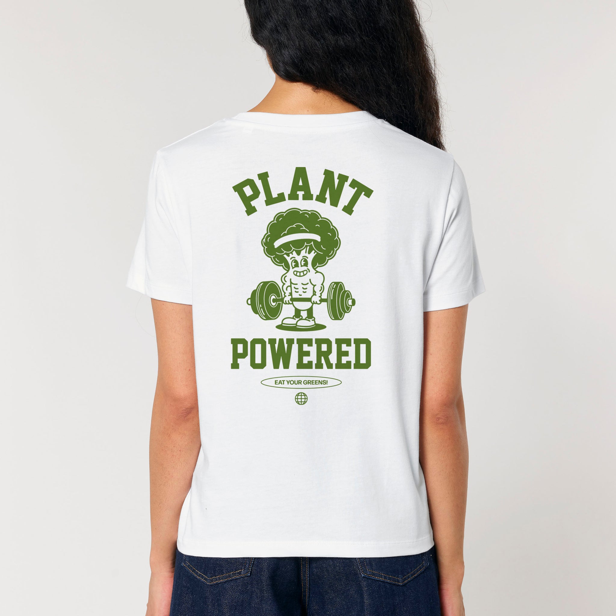 'Plant Powered' Women's Short Sleeve T-Shirt