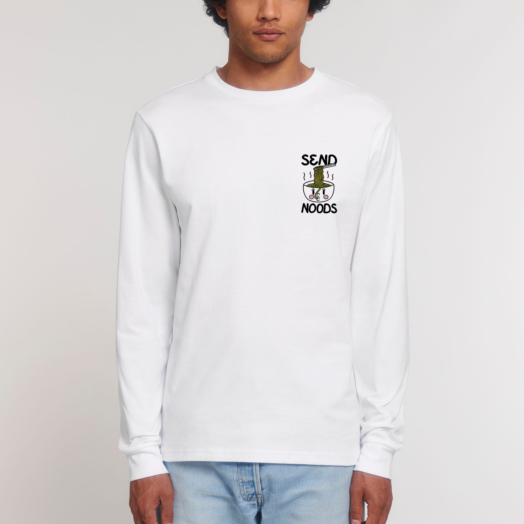 'Send Noods' long sleeve T-shirt