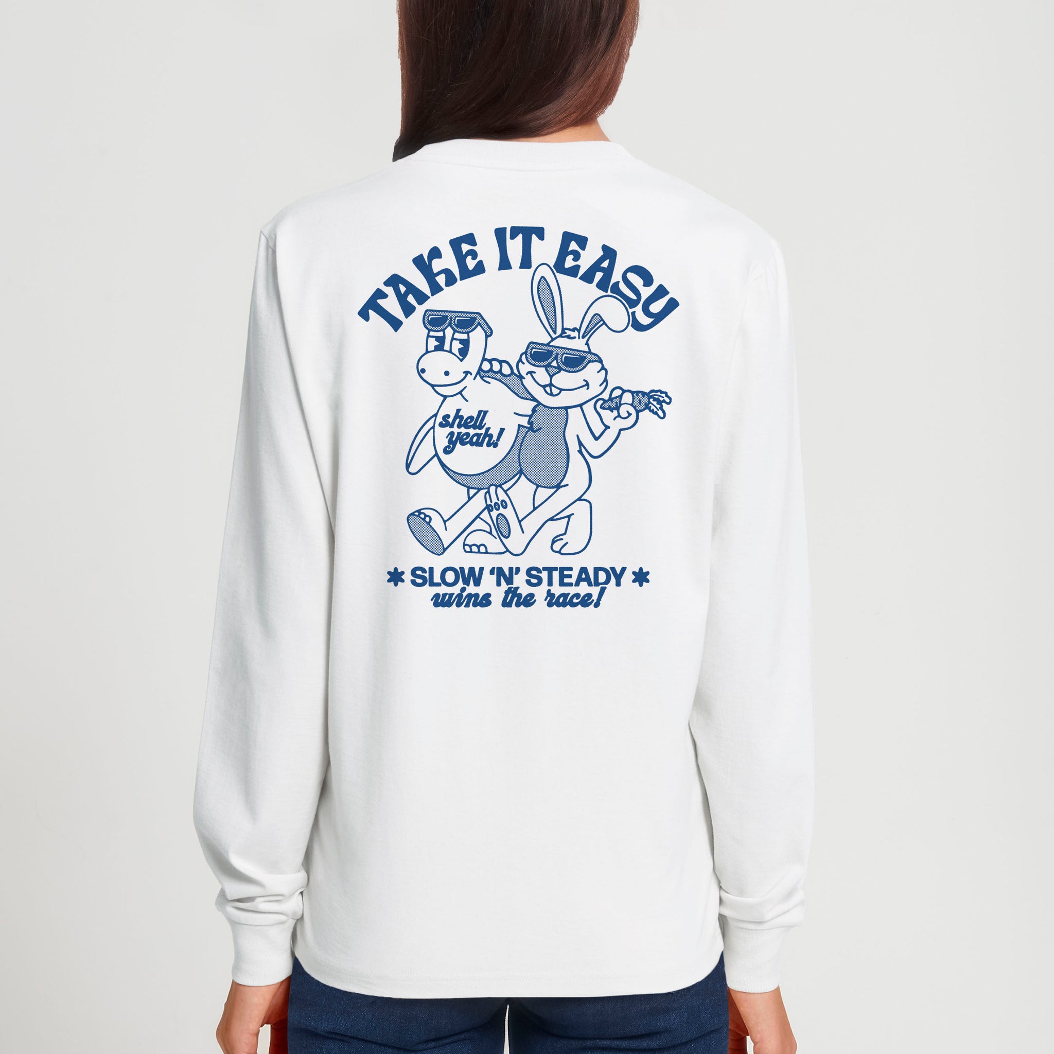 'Take It Easy' long sleeve T-shirt