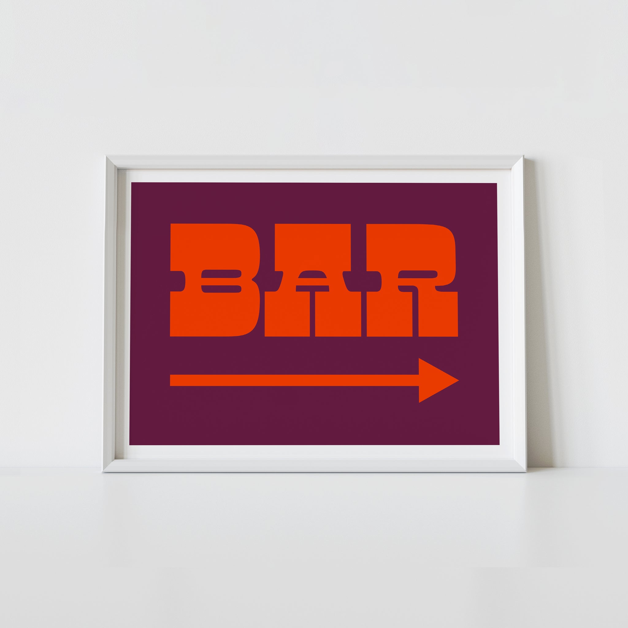 'Bar' print