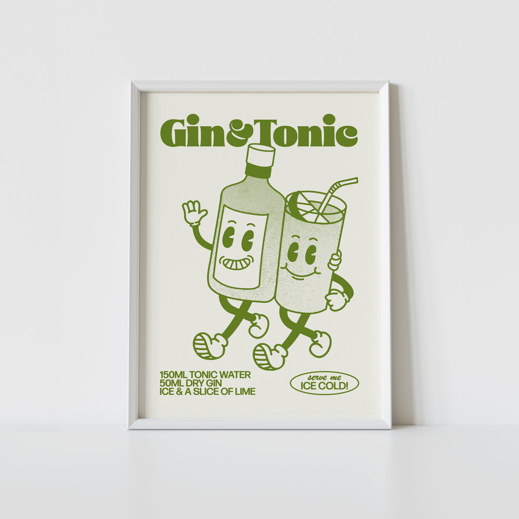 'Gin & Tonic' art print