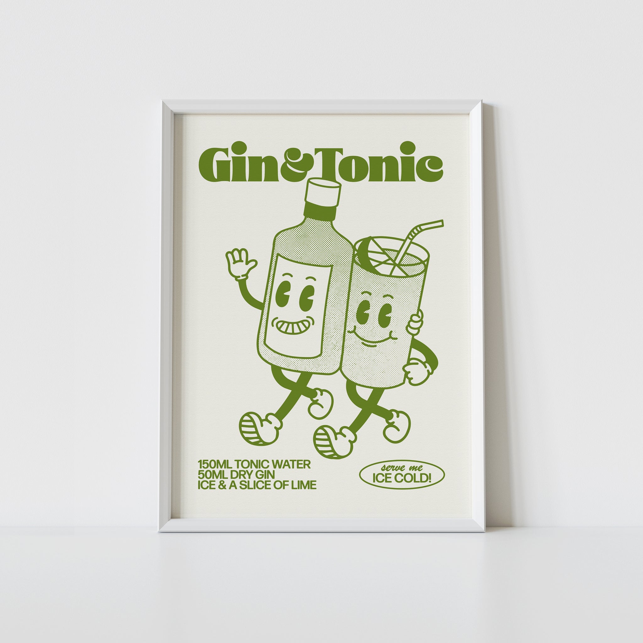 'Gin & Tonic' print