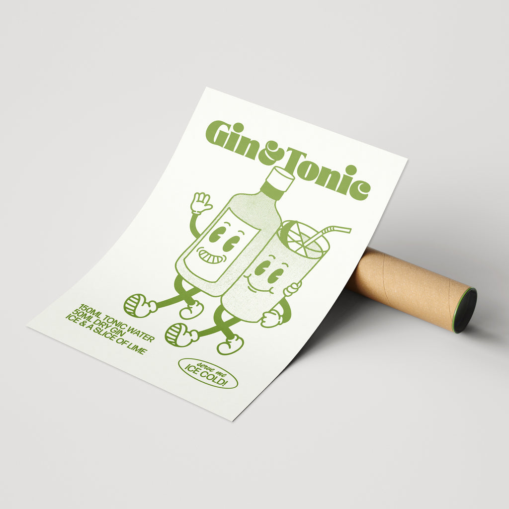 'Gin & Tonic' art print