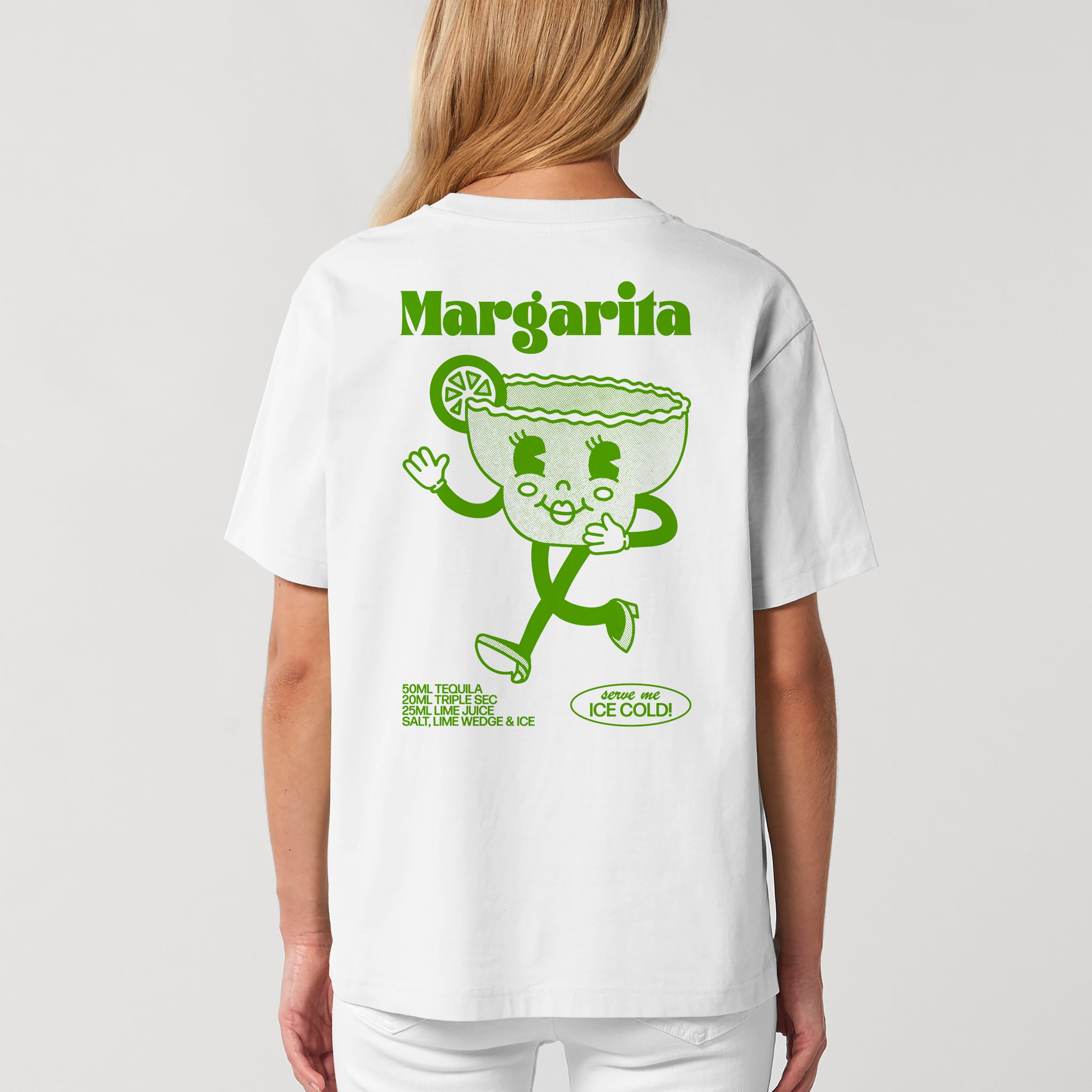 'Margarita' Short Sleeve Organic Cotton T-shirt