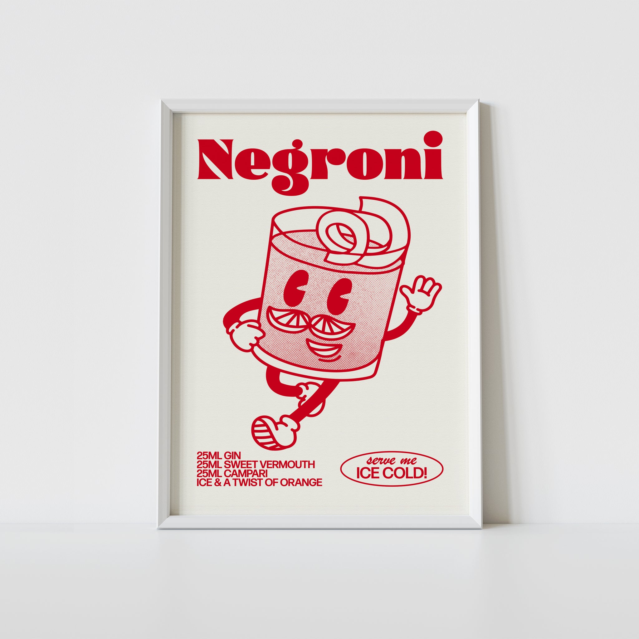 'Negroni' print
