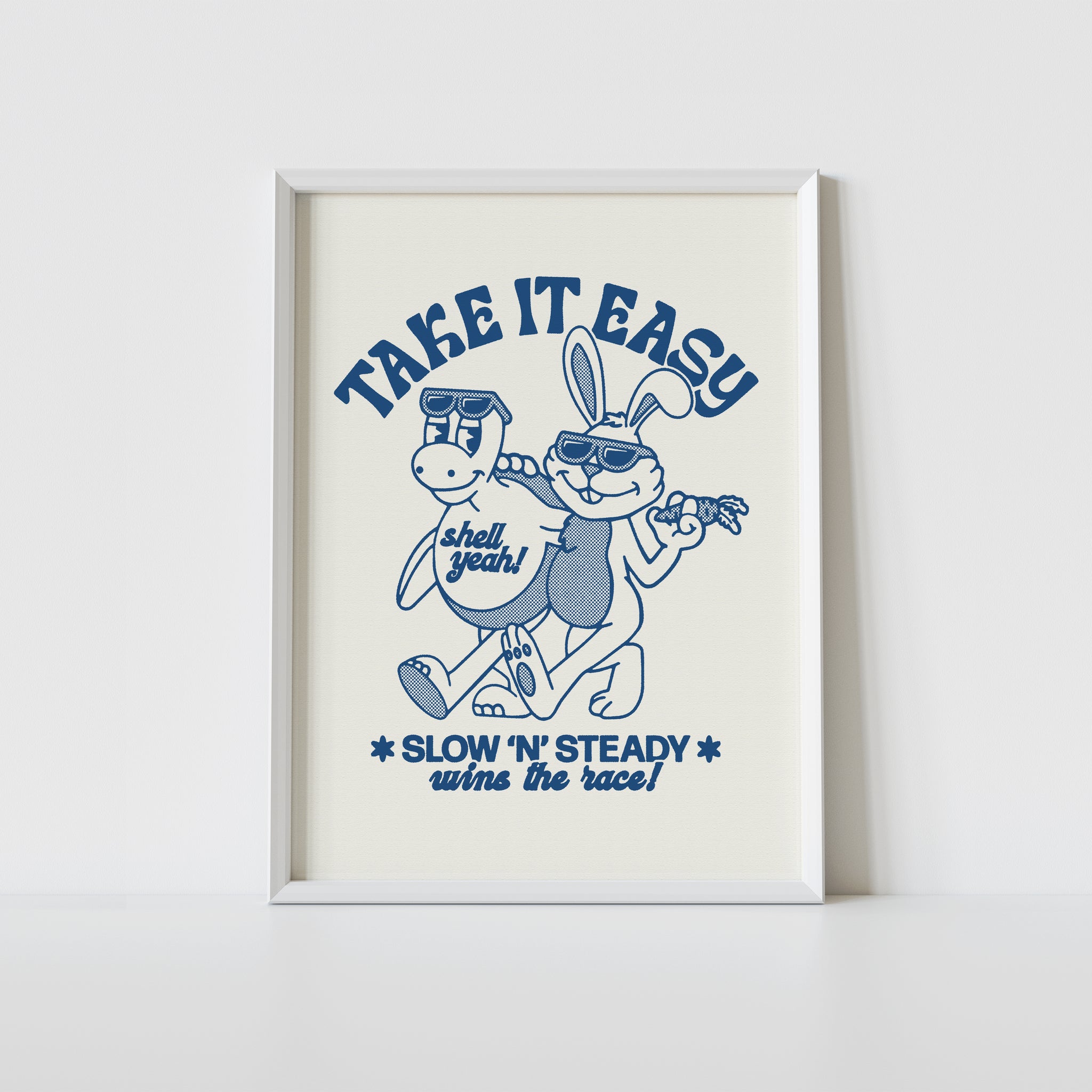 'Take It Easy' print