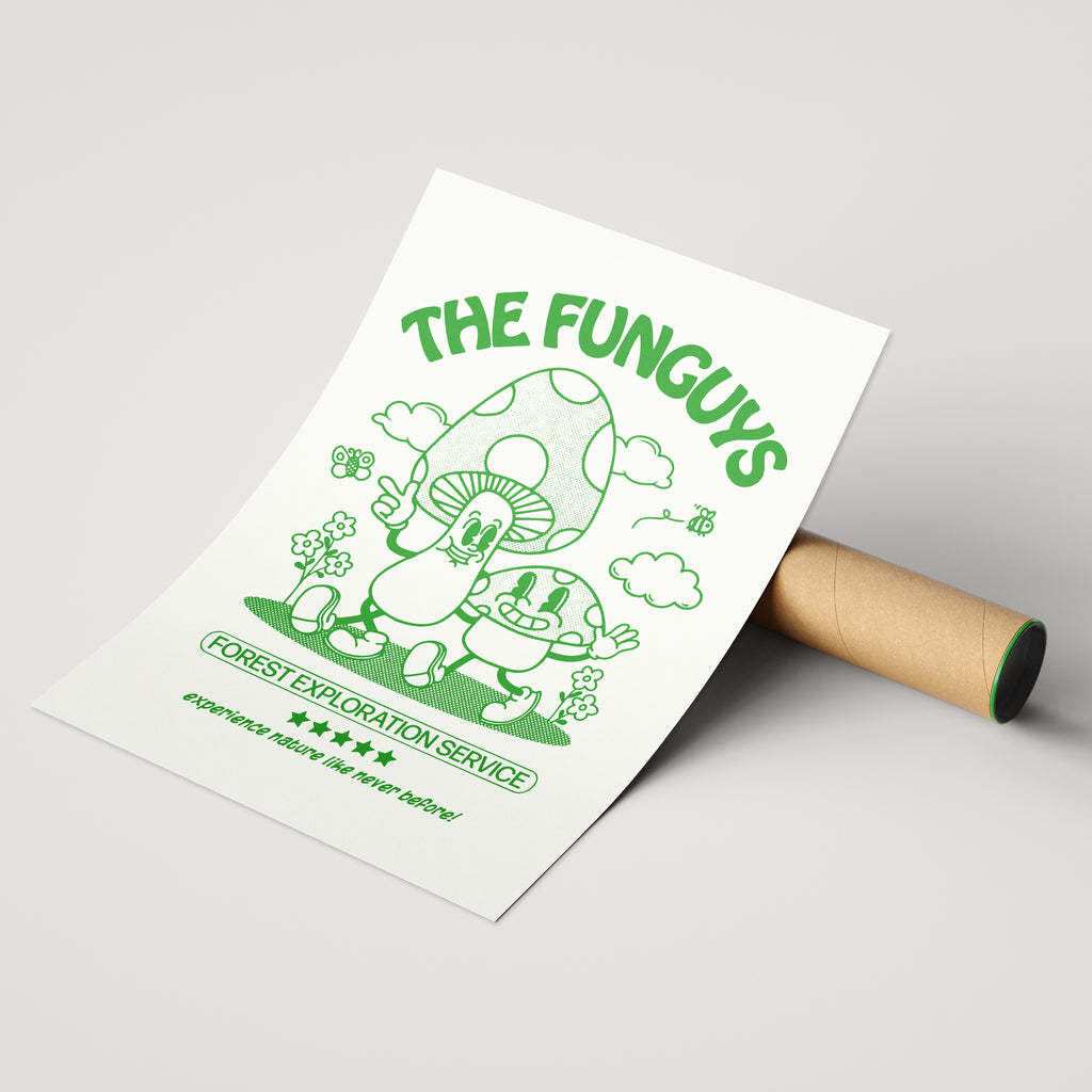 'The Funguys' art print